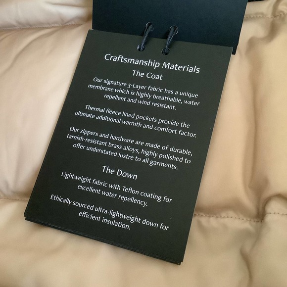 49 Winters Metallic Boxy Hooded Down Puffer Jacket 3 Large NWT $515 - Picture 10 of 11